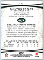2014 Bowman Football Quiton Coples #170