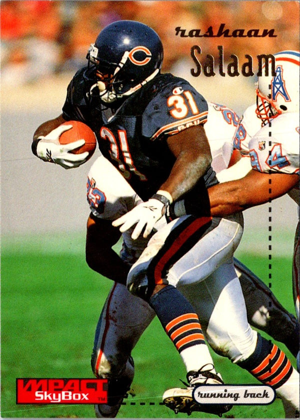 1996 SkyBox Impact Rashaan Salaam #28