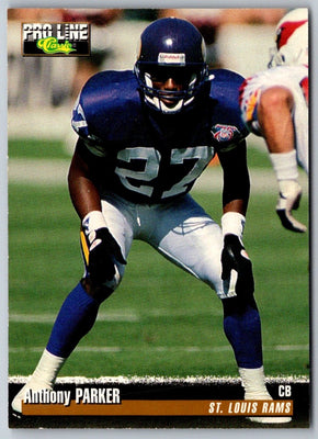 1995 Pro Line Anthony Parker #129