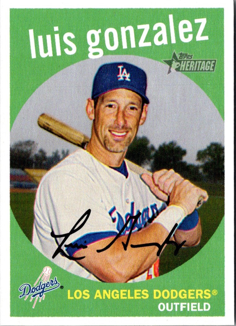 2008 Topps Heritage Luis Gonzalez