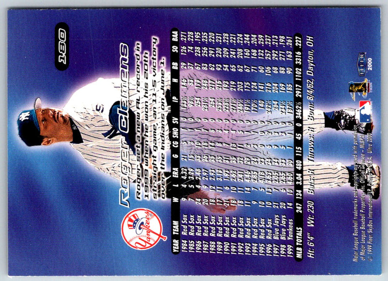 2000 Ultra Roger Clemens