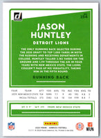 2020 Donruss Jason Huntley #254 Rookie