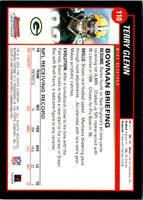 2002 Bowman Terry Glenn #110