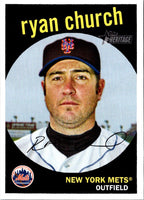 2008 Topps Heritage Ryan Church #398