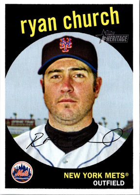 2008 Topps Heritage Ryan Church #398