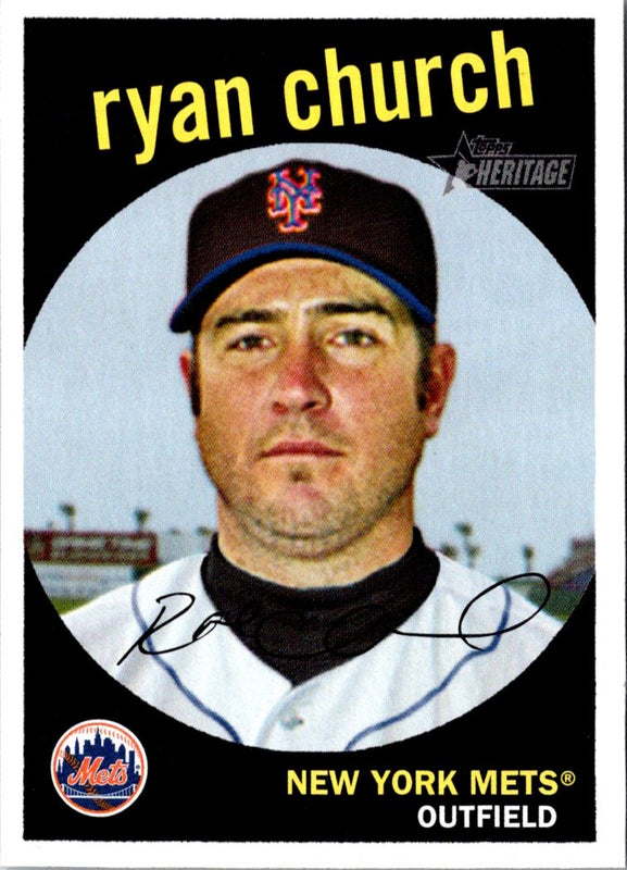 2008 Topps Heritage Ryan Church #398