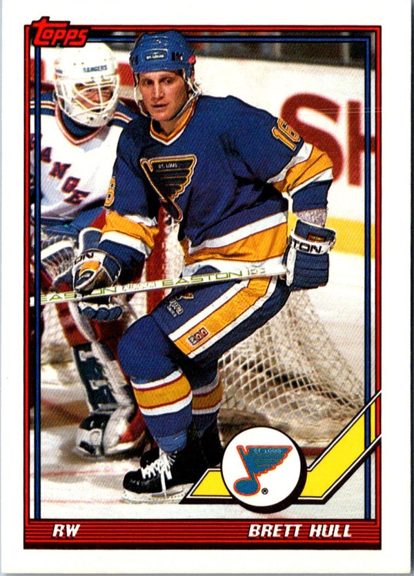 1991 Topps Brett Hull #303