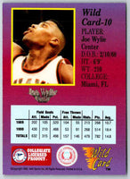 1991 WildCard Joe Wylie #10