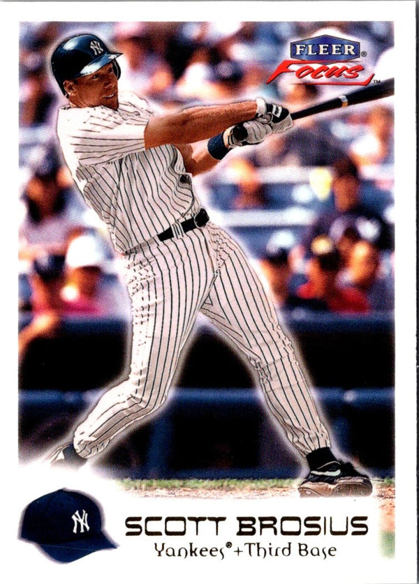 2000 Fleer Focus Scott Brosius #163