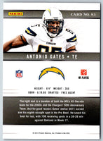 2011 Panini Absolute Memorabilia Antonio Gates #81