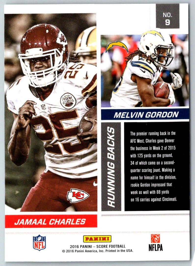 2016 Score Reflections Jamaal Charles/Melvin Gordon