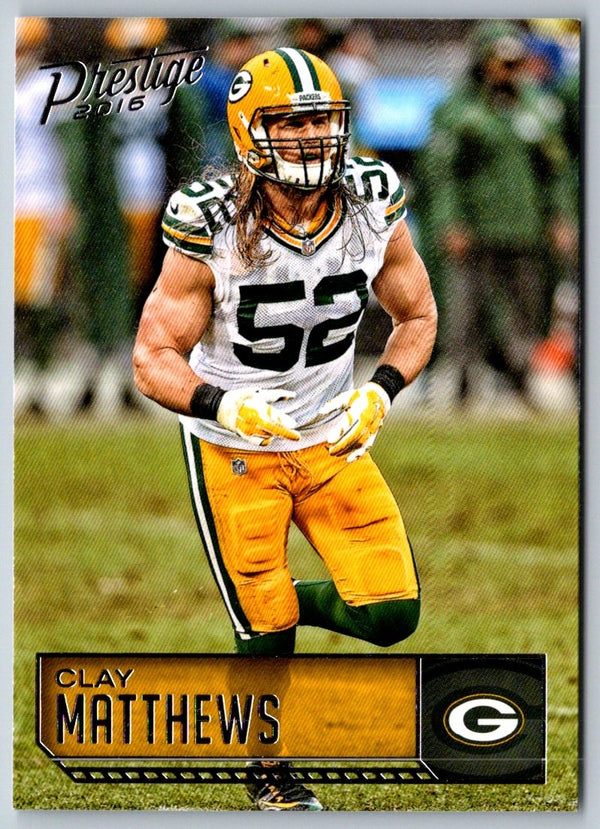 2016 Panini Prestige Xtra Points - Green Clay Matthews #76