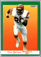 1991 Fleer Tim McGee #25