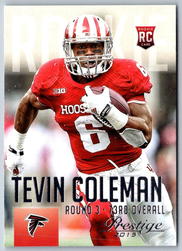 2015 Panini Prestige Extra Points Blue Tevin Coleman #289