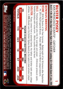 2011 Bowman International Buster Posey