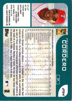 2001 Topps Francisco Cordero #294