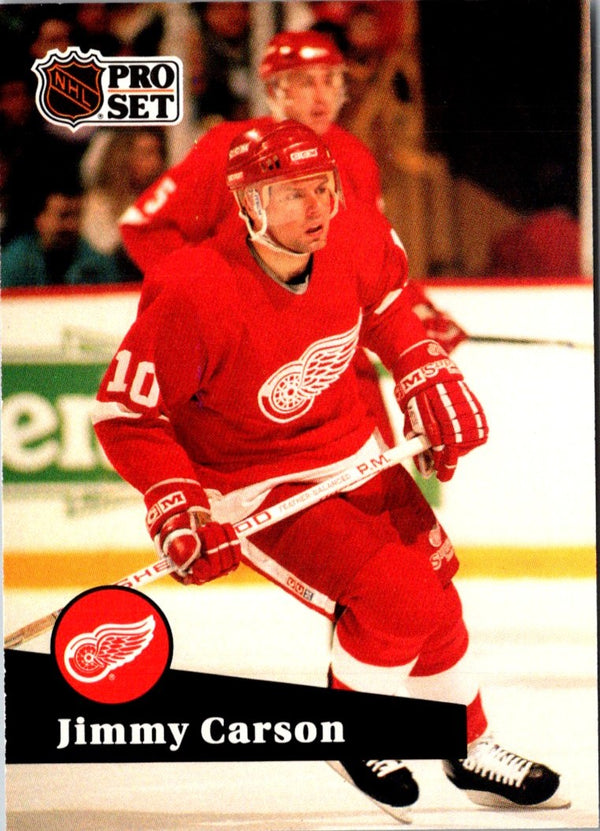 1991 Pro Set Jimmy Carson #55