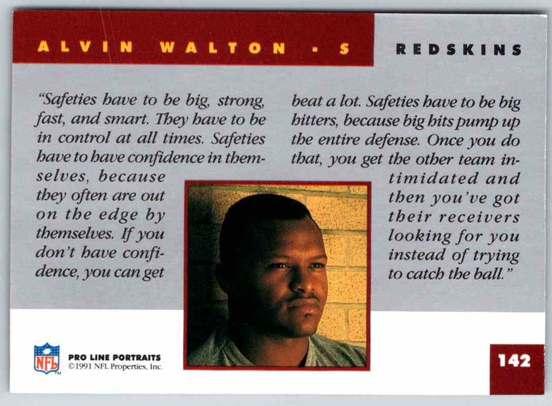 1991 ProLine Alvin Walton