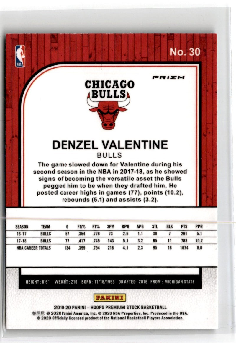 2019 Hoops Denzel Valentine