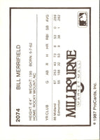 1987 ProCards Bill Merrifield #2074