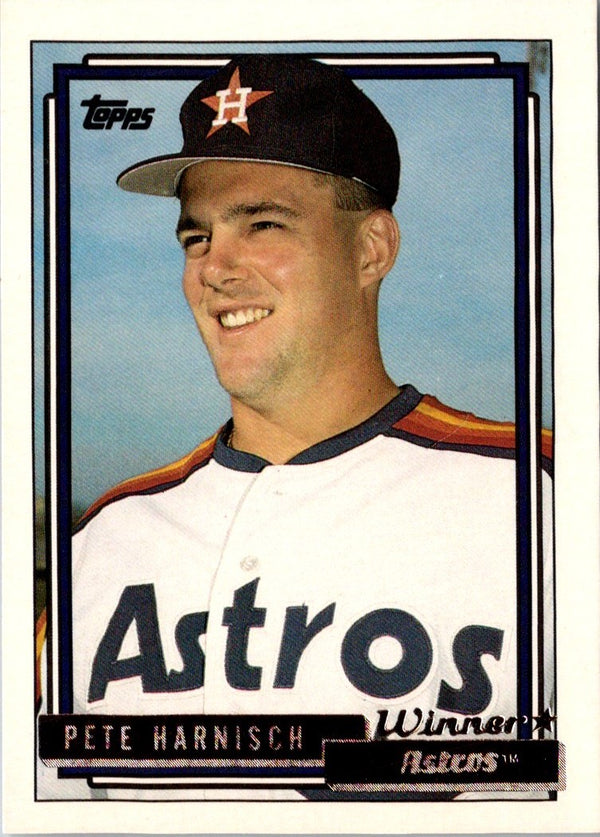 1992 Topps Gold Winners Pete Harnisch #765