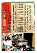 1994 Topps Felix Jose