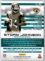 2014 Panini Rookies & Stars Longevity Gold Storm Johnson #185