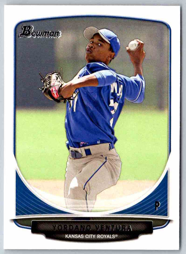 2013 Bowman Yordano Ventura #BP60