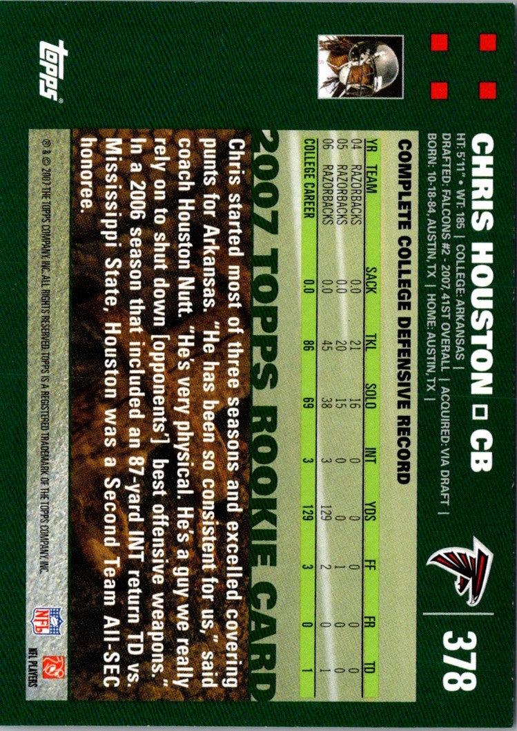 2007 Topps Chris Houston