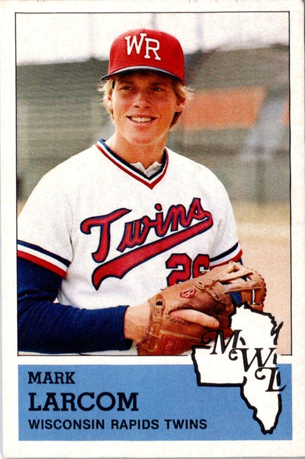 1983 Fritsch Wisconsin Rapids Twins Mark Larcom #12