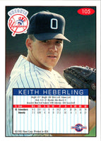 1993 Fleer Excel Keith Heberling #105