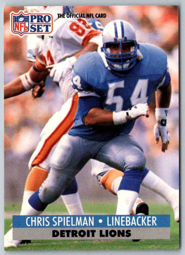 1992 Proset Chris Spielman #503