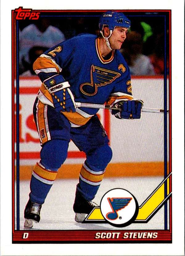 1991 Topps Scott Stevens #481