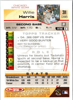 2005 Topps Total Willie Harris #311