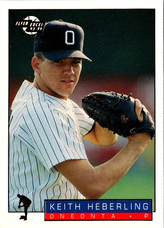 1993 Fleer Excel Keith Heberling #105
