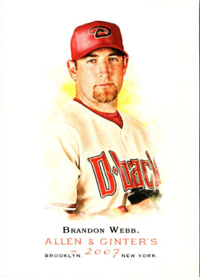 2007 Topps Brandon Webb #9
