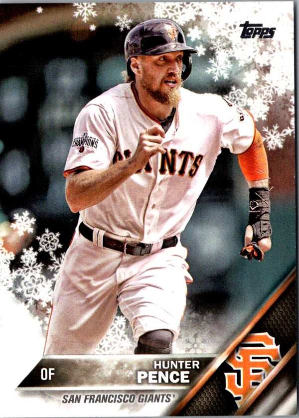 2016 Topps Holiday Baseball Hunter Pence #HMW157