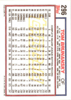 1992 Topps Tom Brunansky #296