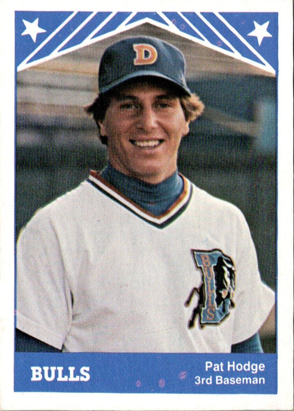 1983 TCMA Durham Bulls Pat Hodge #6