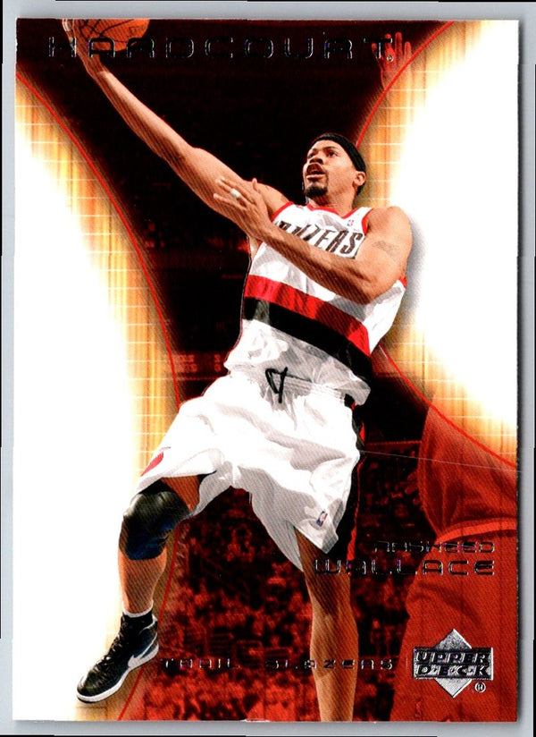 2002 Upper Deck Rasheed Wallace #68