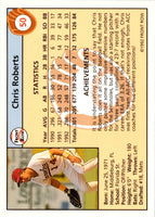 1992 Front Row Draft Picks Chris Roberts #50