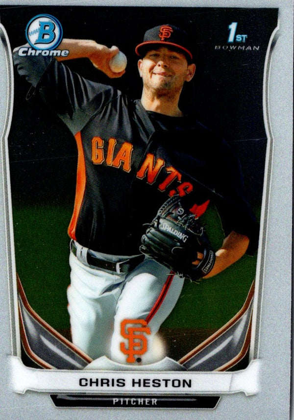 2014 Bowman Chrome Prospects Chris Heston #BCP75