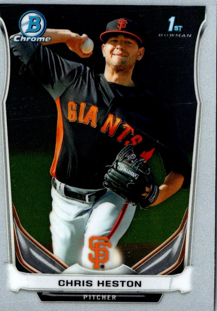 2014 Bowman Chrome Prospects Chris Heston