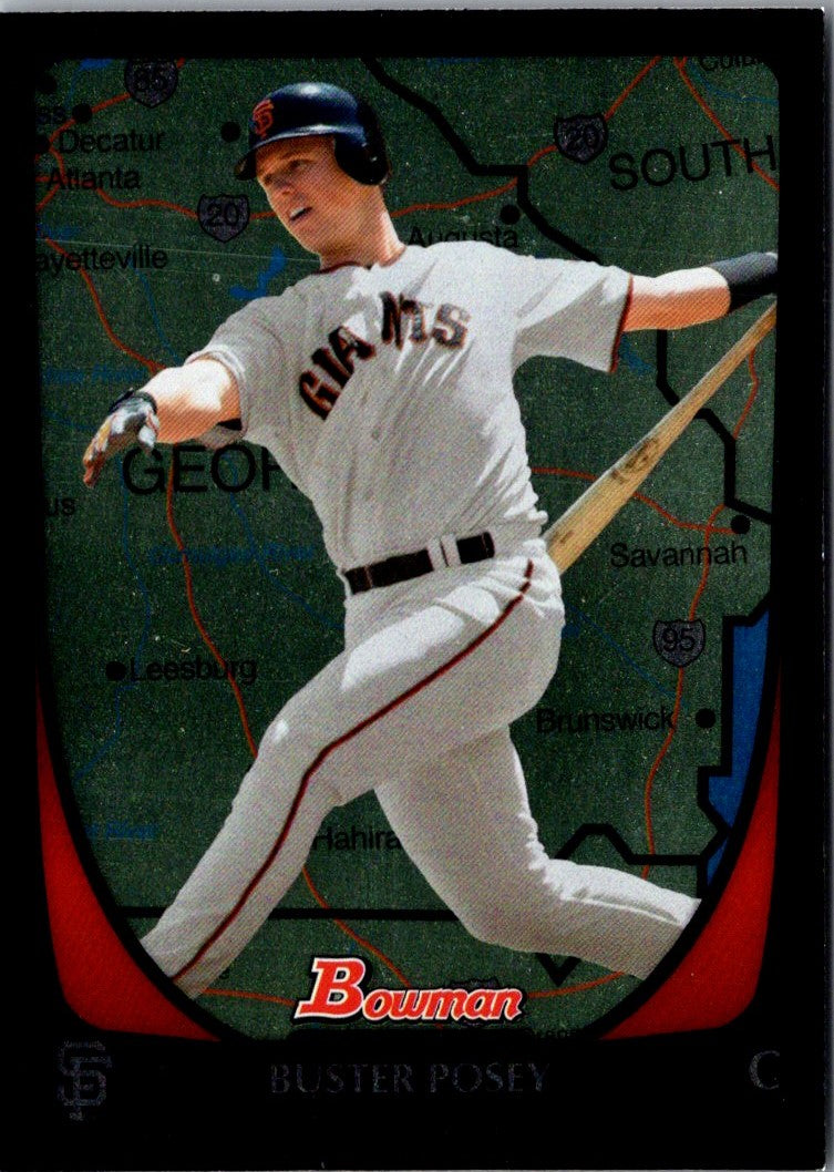 2011 Bowman International Buster Posey