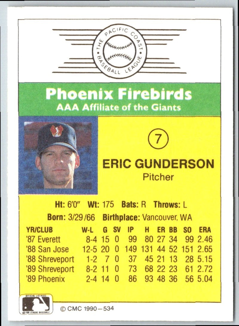 1990 CMC Eric Gunderson