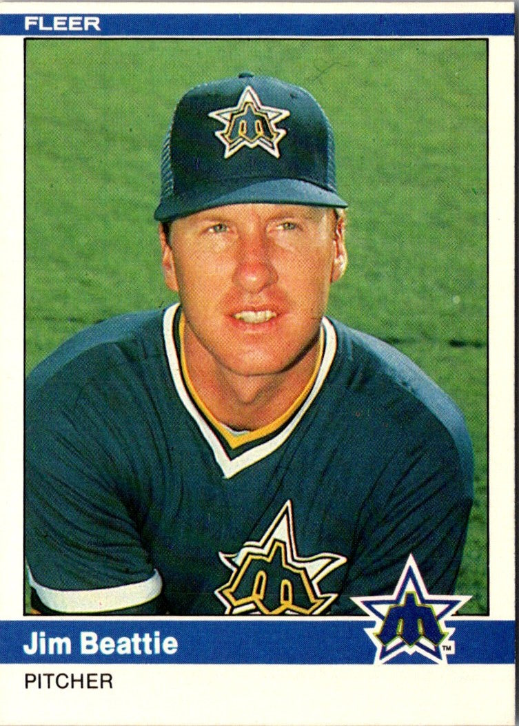 1984 Fleer Jim Beattie