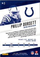 2017 Panini Prestige Phillip Dorsett #3