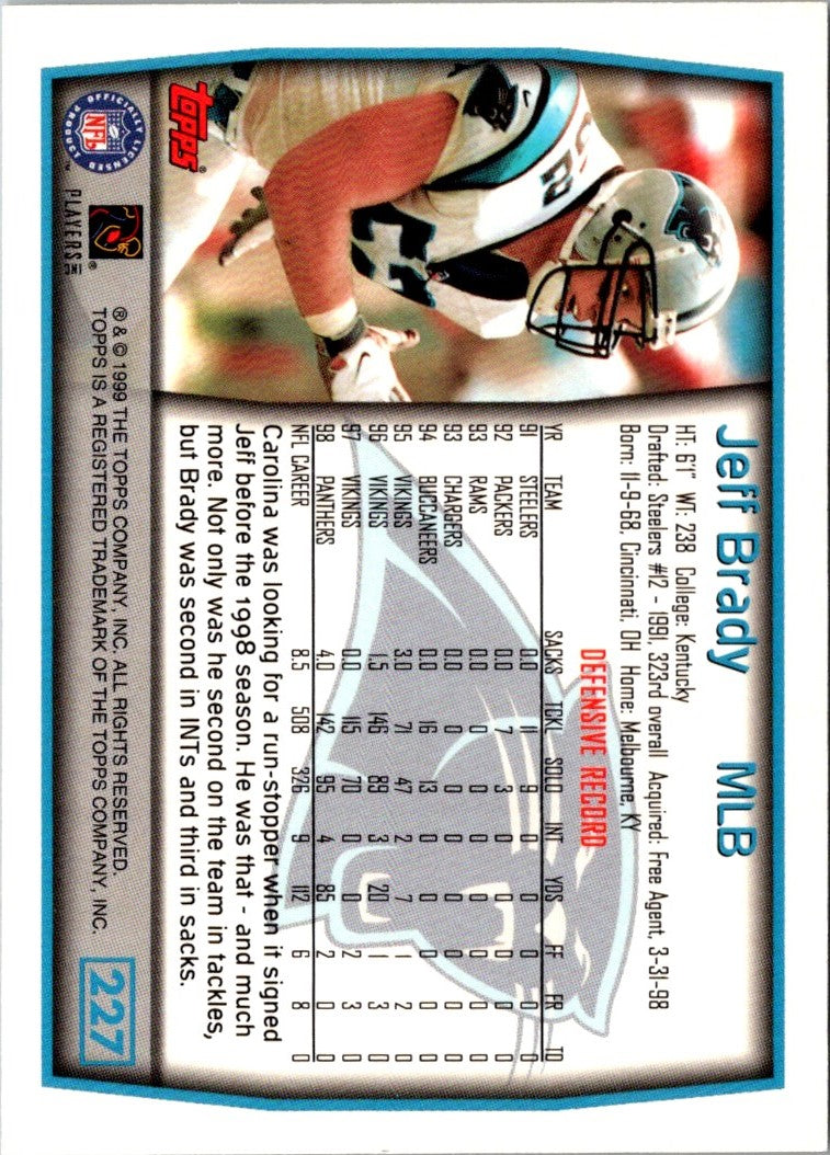 1999 Topps Jeff Brady