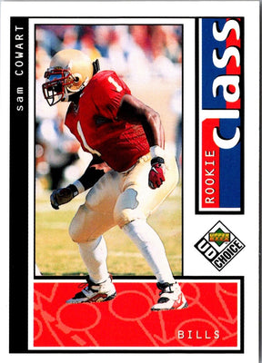 1998 UD Choice Sam Cowart #212 Rookie