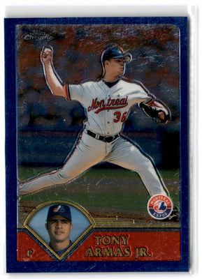 2003 Topps Chrome Tony Armas Jr. #145